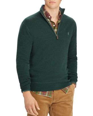 Polo Ralph Lauren Half-Zip Cashmere Sweater | Bloomingdale's