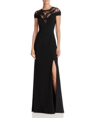 adrianna papell embellished slip dress