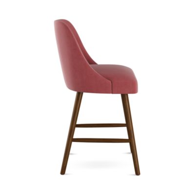 Anita Velvet Counter Stool - Exclusive