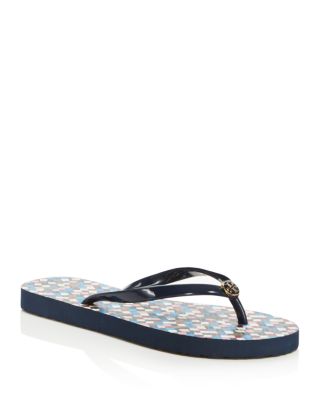 bloomingdales tory burch flip flops