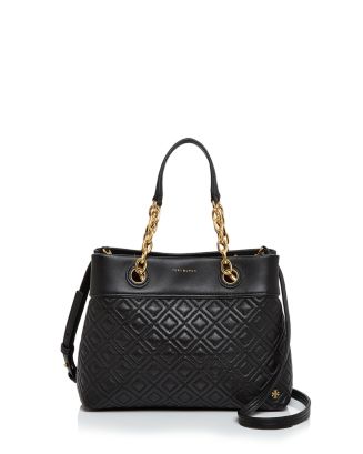 Tory Burch Fleming Small Leather Tote | Bloomingdale's