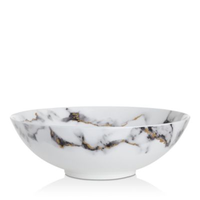 Prouna - Marble Venice Fog Serving Bowl