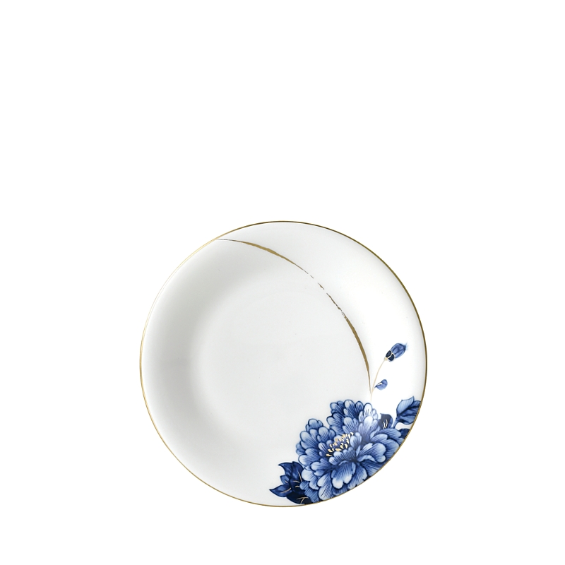 Prouna Emperor Flower Bread & Butter Plate In Gold