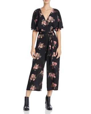 June Hudson V Neck Floral Print Jumpsuit 100 Exclusive Bloomingdale s