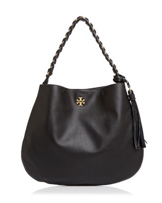 Tory Burch Brooke Leather Hobo | Bloomingdale's