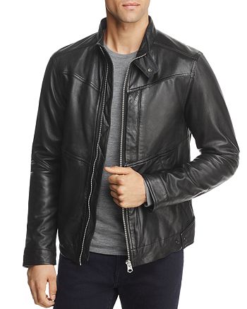 G-STAR RAW Deline Leather Jacket | Bloomingdale's