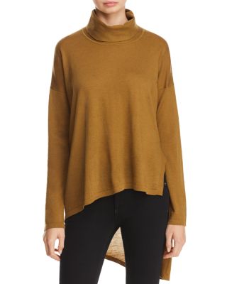 Eileen Fisher High/Low Merino Wool 