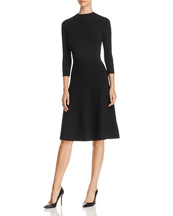 Armani Fitted A-Line Dress | Bloomingdale's