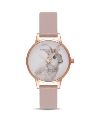 Olivia burton rabbit watch hotsell