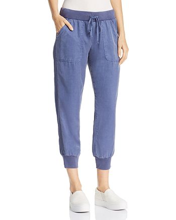 Side Stitch - Crochet Trim Jogger Pants - 100% Exclusive