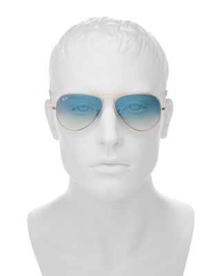  Original Brow-Bar Aviator Sunglasses, 58mm