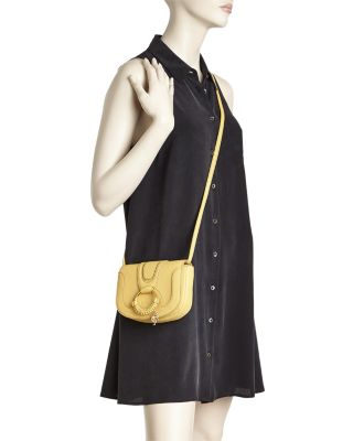 hana mini suede & leather crossbody