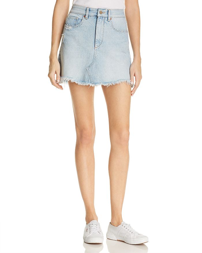 DL1961 Georgia Denim Mini Skirt in Supreme 100 Exclusive