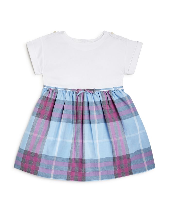 Burberry Girls Mini Rosey Check Skirt Dress Baby Bloomingdale s