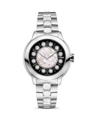 Fendi IShine Rotating Gemstones Watch, 33mm | Bloomingdale display picture 1