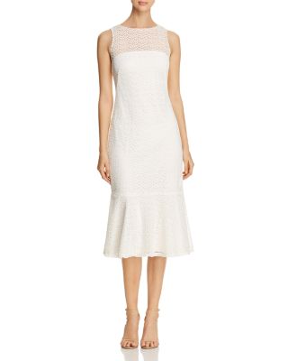 ralph lauren lace midi dress