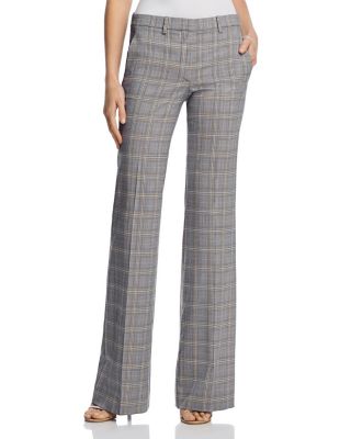 theory plaid pants