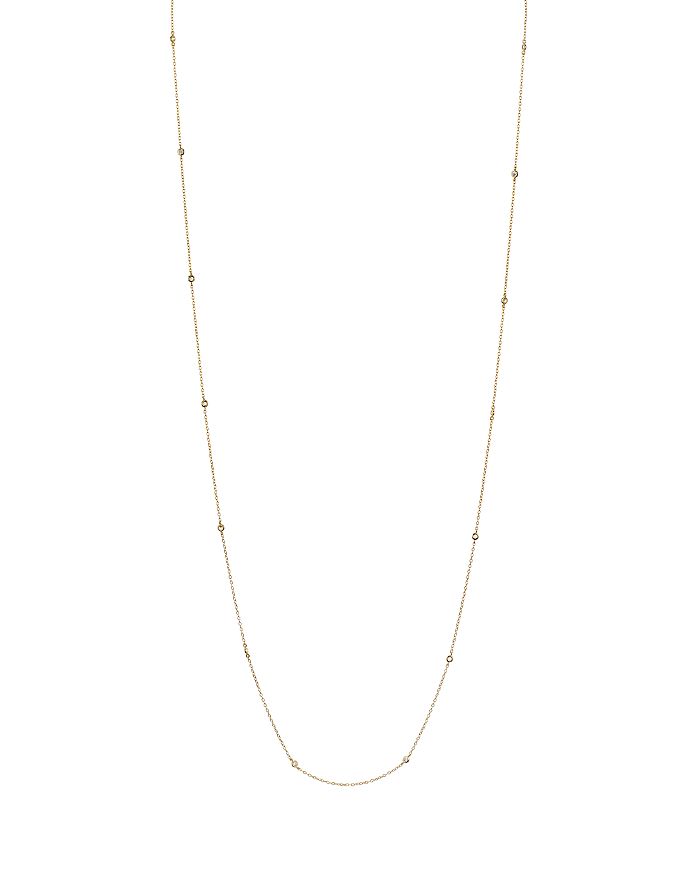 AQUA Sterling Silver Thin Chain Necklace, 36" 100 Exclusive