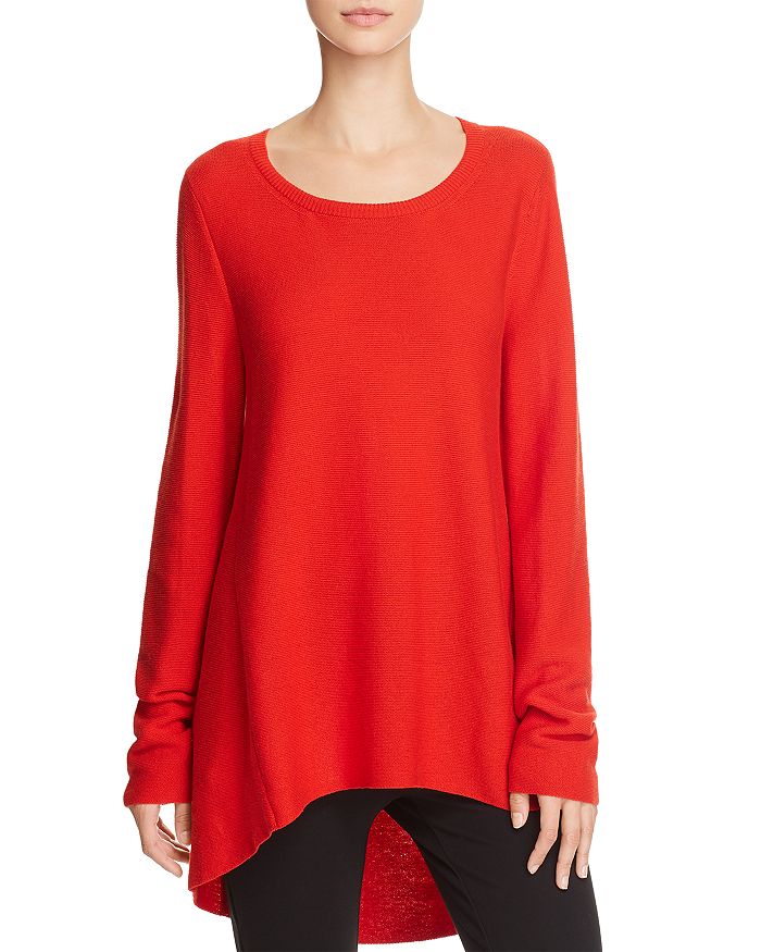 Eileen Fisher Petites High/Low Tunic Top | Bloomingdale's