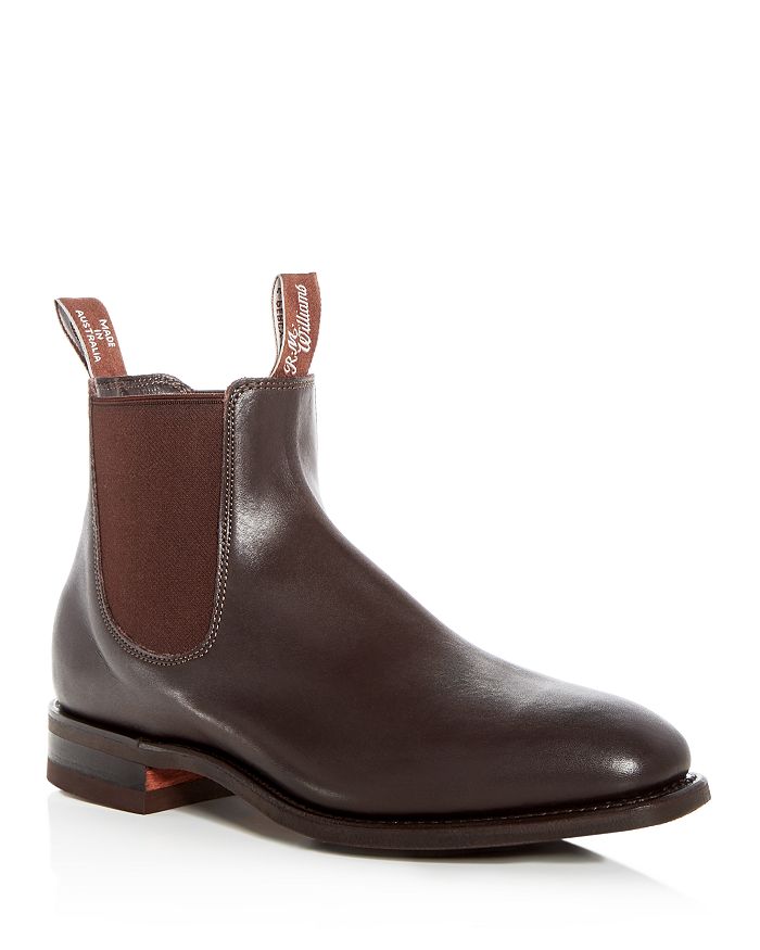 R.m.williams Men's Comfort Craftsman Leather Chelsea Boots In Chestnut Leather
