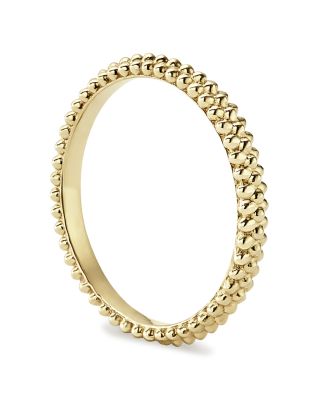 Caviar Gold Collection 18K Gold Micro-Beaded Ring