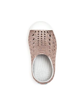 Girls' Jefferson Bling Glitter Waterproof Slip On Sneakers - Walker, Toddler, Little Kid