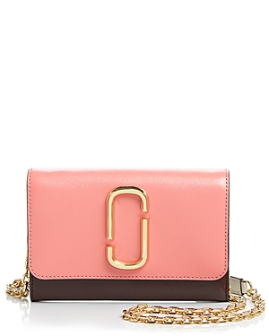 MARC JACOBS LEATHER CHAIN WALLET,M0013613