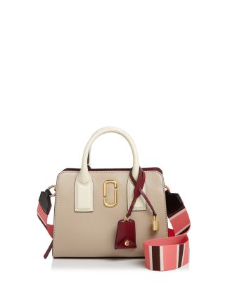 Marc+Jacobs+The+Little+Big+Shot+Leather+Tote+Black+Multi+M0014320 for sale  online