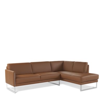 Coco 2-Piece Leather Sectional - Exclusive