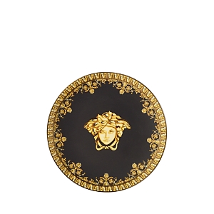 Versace By Rosenthal I Love Baroque Nero Plate In Black