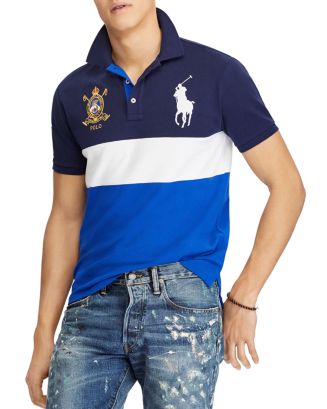 Polo Ralph Lauren Custom Slim Fit Mesh Polo Shirt | Bloomingdale's