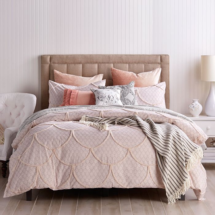 Peri Home Chenille Scallop Duvet Cover King Bloomingdale S