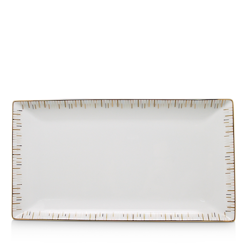 Prouna Luminous Sandwich/cake Tray In Gold