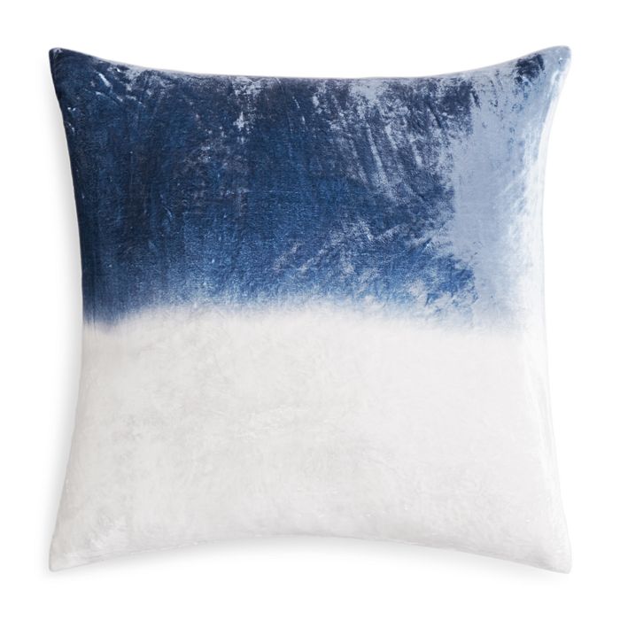 Kevin O'Brien Studio Dip-Dye Silk Velvet Decorative Pillow, 20