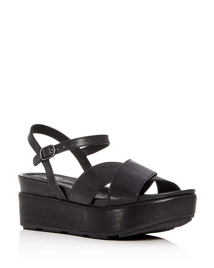 Eileen fisher black sandals clearance