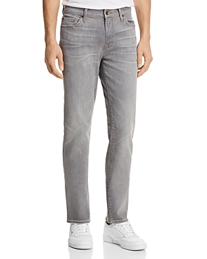 7 FOR ALL MANKIND SLIMMY SLIM FIT JEANS IN GRAVEL,ATA511783A
