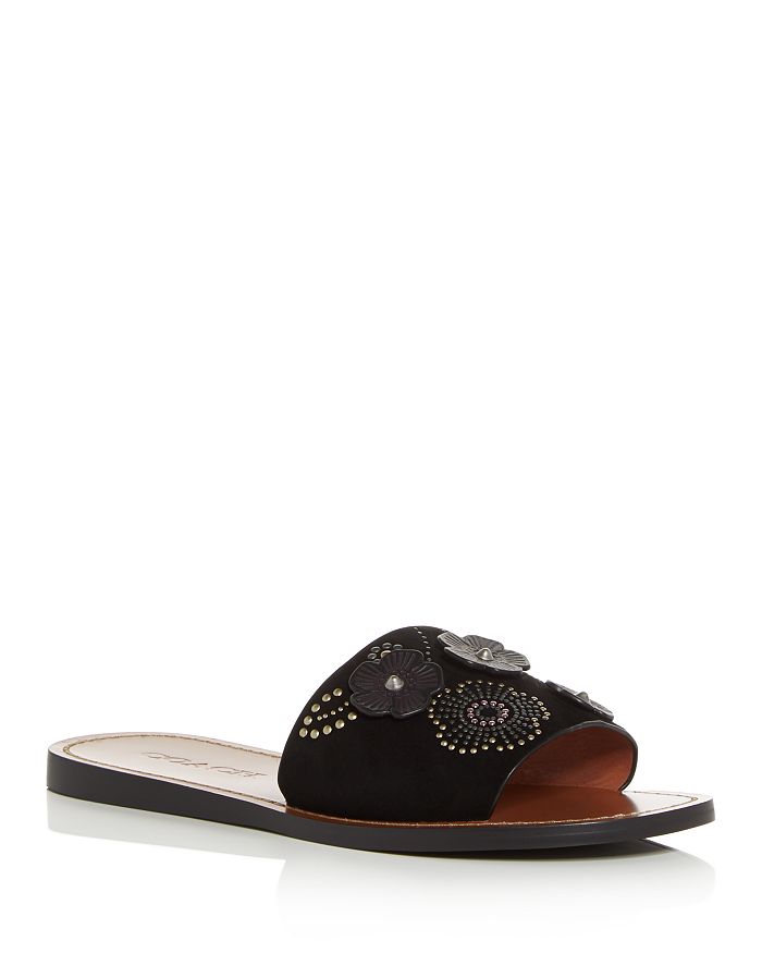 Coach slide with tea rose rivets new arrivals