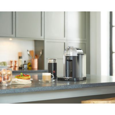 Vertuo by Breville with Aeroccino Milk Frother, Pure Chrome