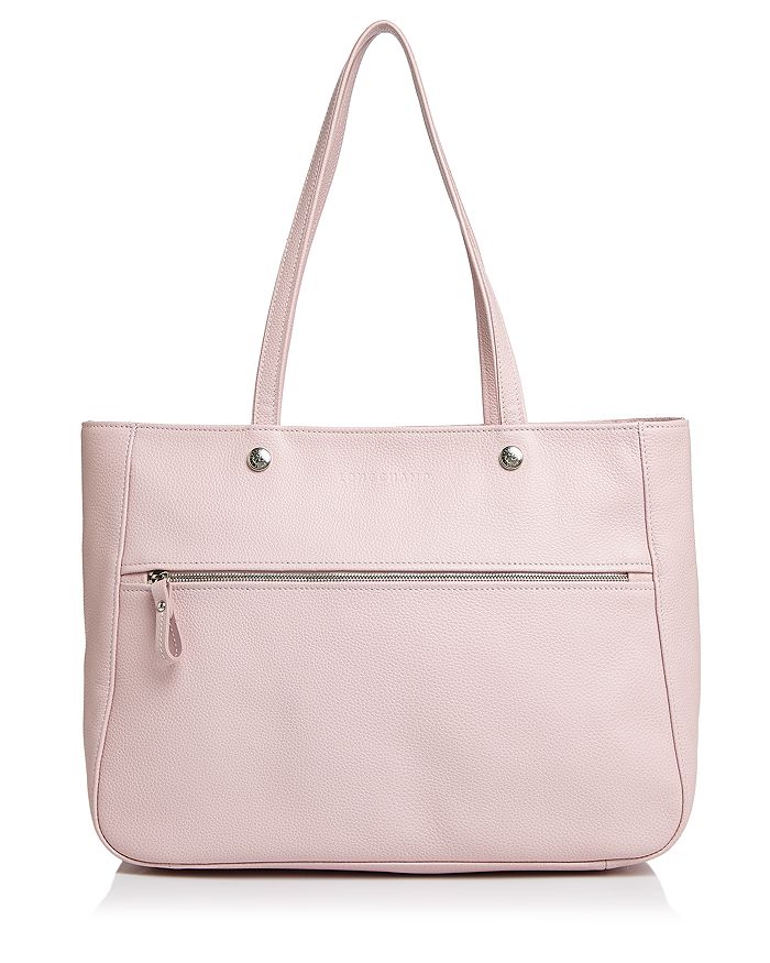 Longchamp Le Foulonn Leather Zip Shoulder Tote Bloomingdale s