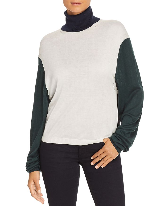 Burberry color hotsell block sweater
