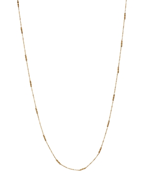 Moon & Meadow Bar Station Necklace in 14K Yellow Gold, 16 - 100% Exclusive