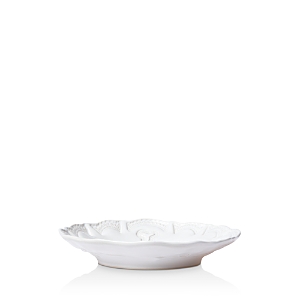 Vietri Incanto Lace Stoneware Pasta Bowl In White