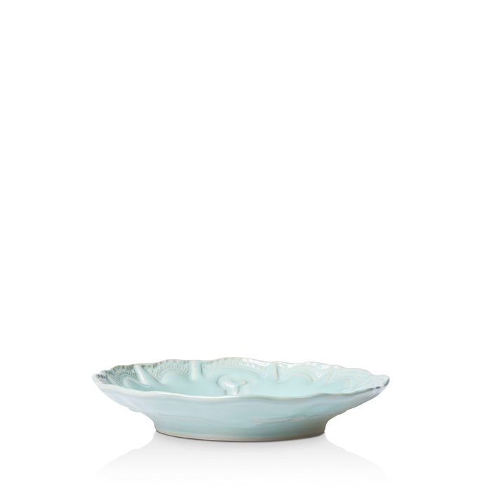 Vietri Incanto Baroque Stoneware Pasta Bowl In Aqua