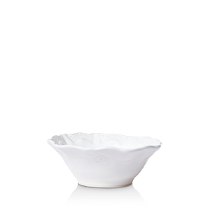 Vietri Incanto Lace Stoneware Cereal Bowl In White