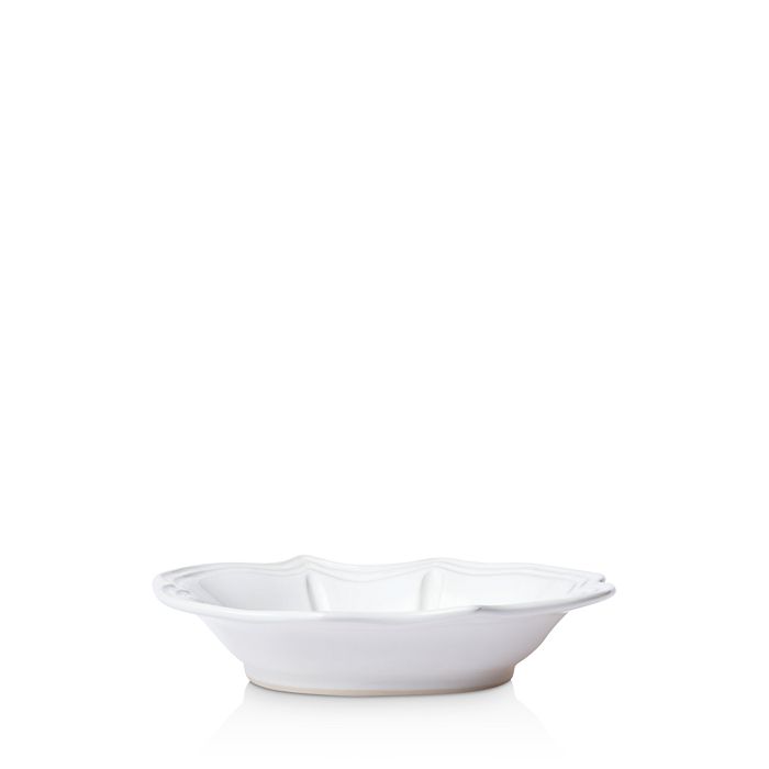 Shop Vietri Incanto Baroque Stoneware Pasta Bowl In White