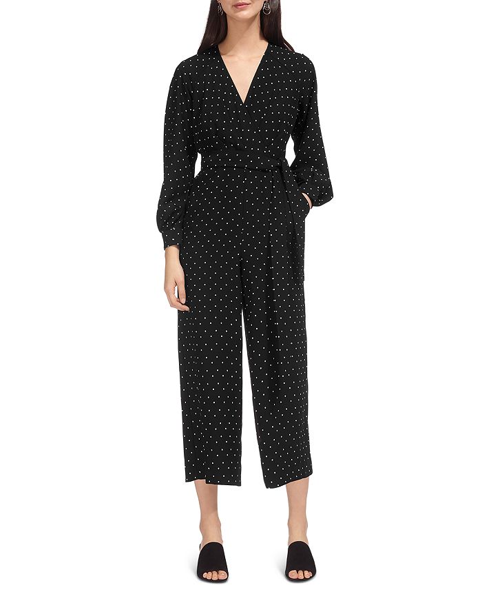 Whistles polka dot jumpsuit new arrivals