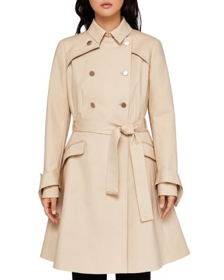 Ted Baker Marrian Flared Trench Coat | Bloomingdale's