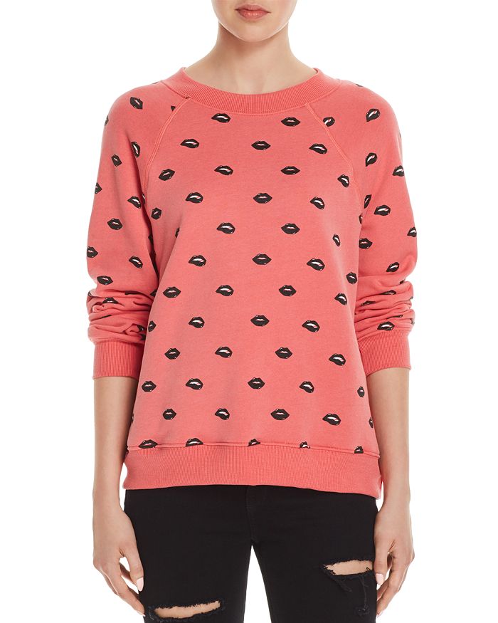 WILDFOX Lip Service Sweatshirt Bloomingdale s