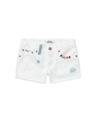 ralph lauren mens distressed denim shorts
