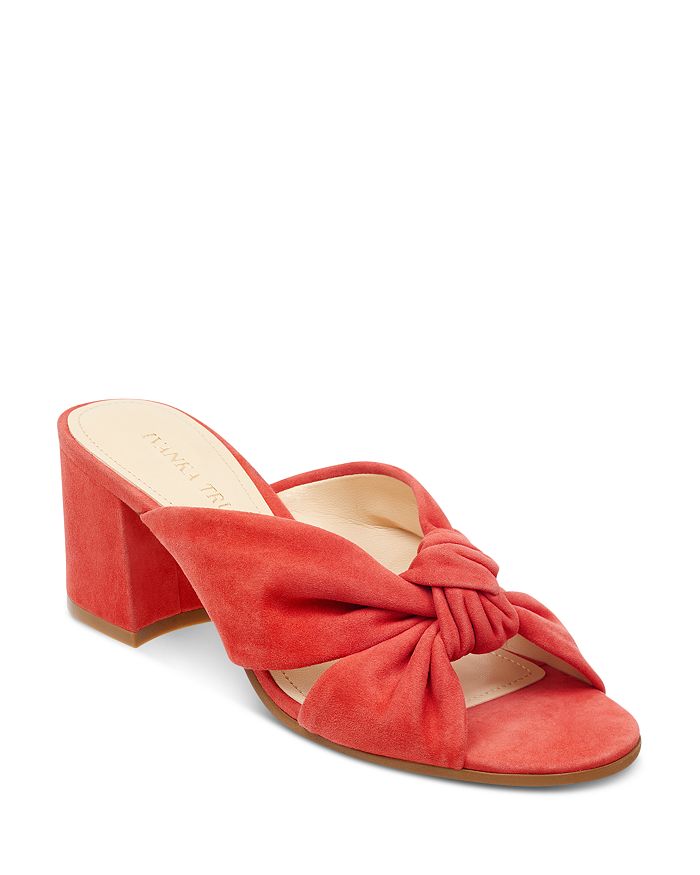 Red High Heel Sandals For Women - Bloomingdale's